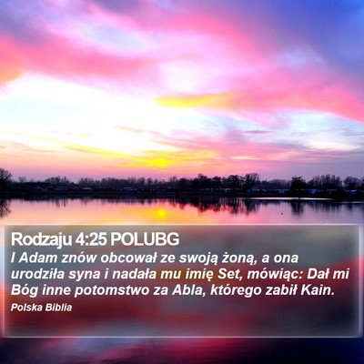 Rodzaju 4:25 POLUBG Bible Verse Image