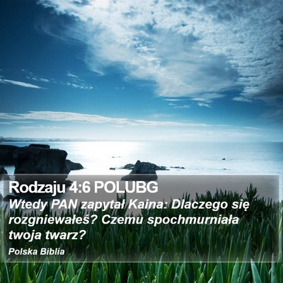 Rodzaju 4:6 POLUBG Bible Verse Image
