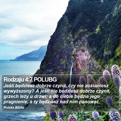 Rodzaju 4:7 POLUBG Bible Verse Image
