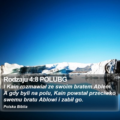 Rodzaju 4:8 POLUBG Bible Verse Image