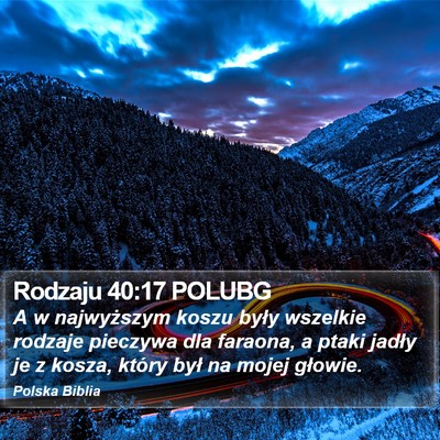 Rodzaju 40:17 POLUBG Bible Verse Image