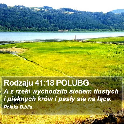Rodzaju 41:18 POLUBG Bible Verse Image