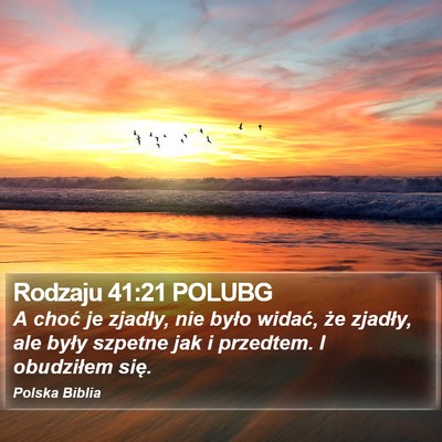 Rodzaju 41:21 POLUBG Bible Verse Image