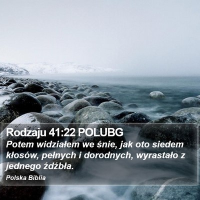 Rodzaju 41:22 POLUBG Bible Verse Image