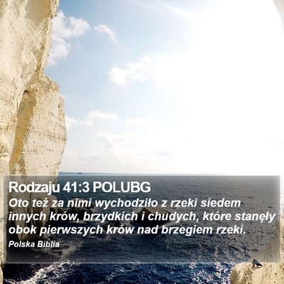 Rodzaju 41:3 POLUBG Bible Verse Image