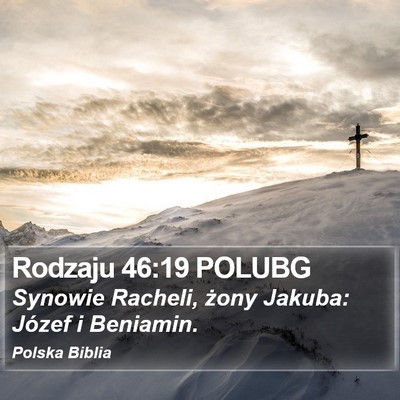 Rodzaju 46:19 POLUBG Bible Verse Image