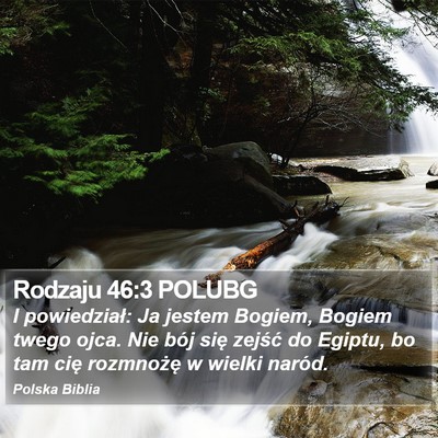 Rodzaju 46:3 POLUBG Bible Verse Image