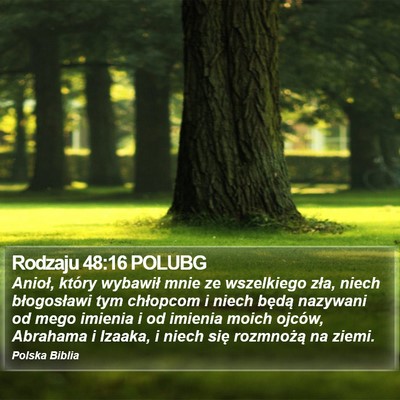 Rodzaju 48:16 POLUBG Bible Verse Image