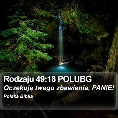 Rodzaju 49:18 POLUBG Bible Verse Image