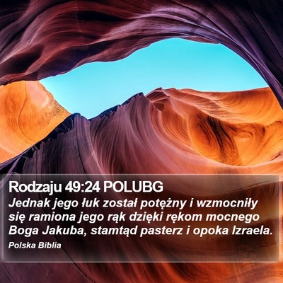 Rodzaju 49:24 POLUBG Bible Verse Image