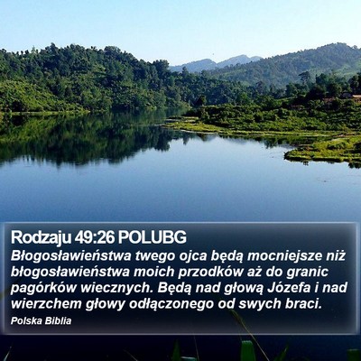 Rodzaju 49:26 POLUBG Bible Verse Image
