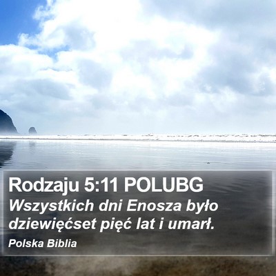 Rodzaju 5:11 POLUBG Bible Verse Image