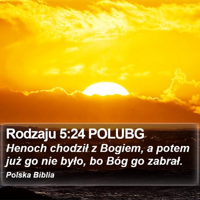 Rodzaju 5:24 POLUBG Bible Verse Image