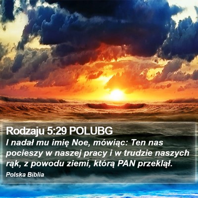 Rodzaju 5:29 POLUBG Bible Verse Image