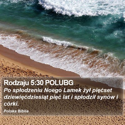 Rodzaju 5:30 POLUBG Bible Verse Image