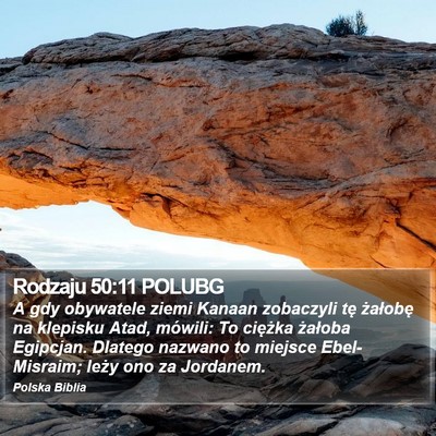 Rodzaju 50:11 POLUBG Bible Verse Image