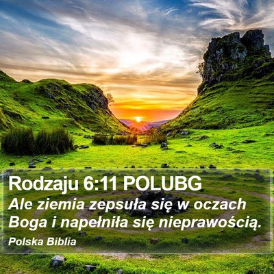Rodzaju 6:11 POLUBG Bible Verse Image