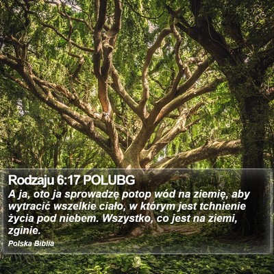 Rodzaju 6:17 POLUBG Bible Verse Image