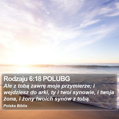 Rodzaju 6:18 POLUBG Bible Verse Image