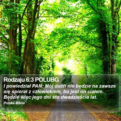 Rodzaju 6:3 POLUBG Bible Verse Image