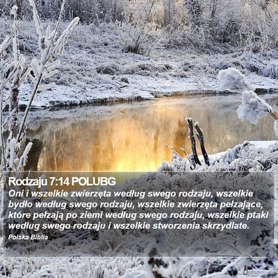 Rodzaju 7:14 POLUBG Bible Verse Image