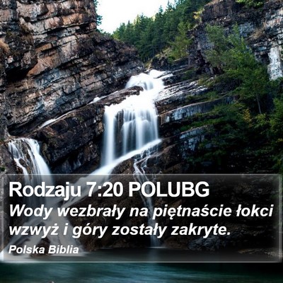 Rodzaju 7:20 POLUBG Bible Verse Image