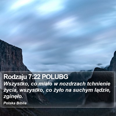 Rodzaju 7:22 POLUBG Bible Verse Image