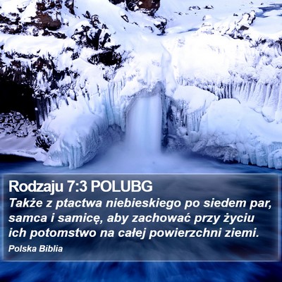 Rodzaju 7:3 POLUBG Bible Verse Image