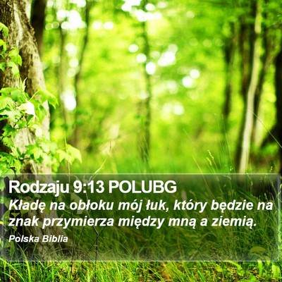 Rodzaju 9:13 POLUBG Bible Verse Image