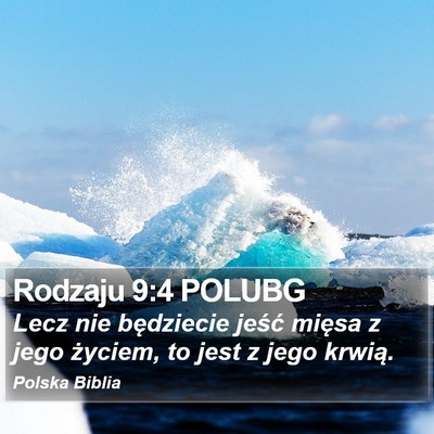Rodzaju 9:4 POLUBG Bible Verse Image