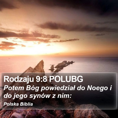 Rodzaju 9:8 POLUBG Bible Verse Image