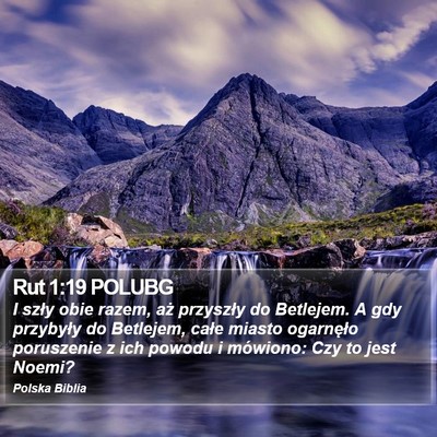 Rut 1:19 POLUBG Bible Verse Image