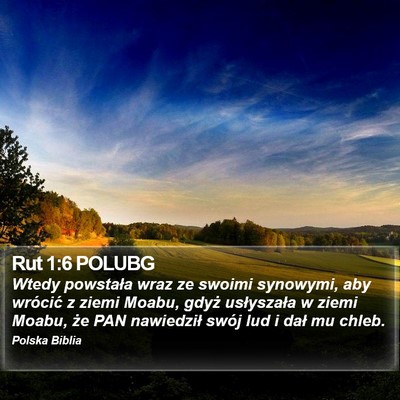Rut 1:6 POLUBG Bible Verse Image