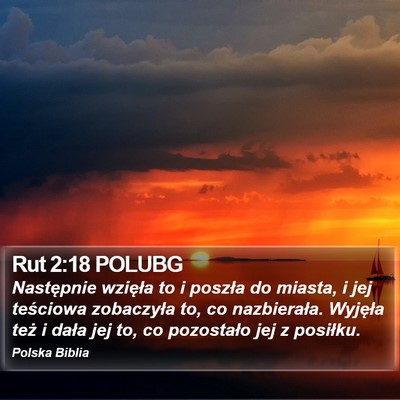 Rut 2:18 POLUBG Bible Verse Image