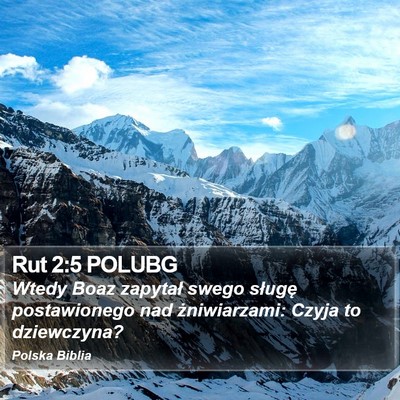 Rut 2:5 POLUBG Bible Verse Image