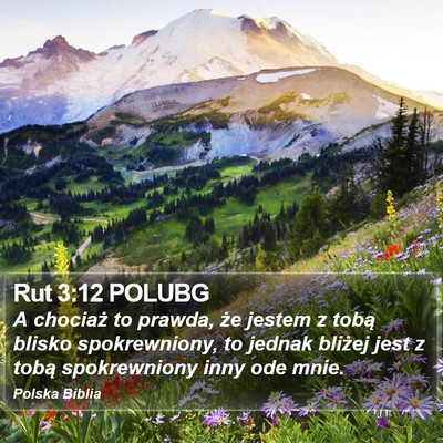 Rut 3:12 POLUBG Bible Verse Image