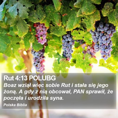 Rut 4:13 POLUBG Bible Verse Image