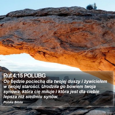 Rut 4:15 POLUBG Bible Verse Image