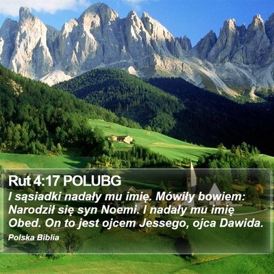 Rut 4:17 POLUBG Bible Verse Image