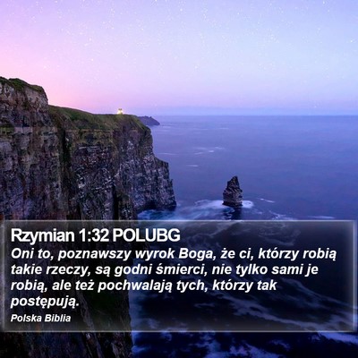 Rzymian 1:32 POLUBG Bible Verse Image