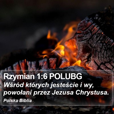 Rzymian 1:6 POLUBG Bible Verse Image
