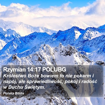 Rzymian 14:17 POLUBG Bible Verse Image