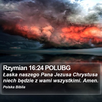 Rzymian 16:24 POLUBG Bible Verse Image