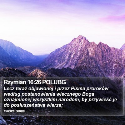 Rzymian 16:26 POLUBG Bible Verse Image