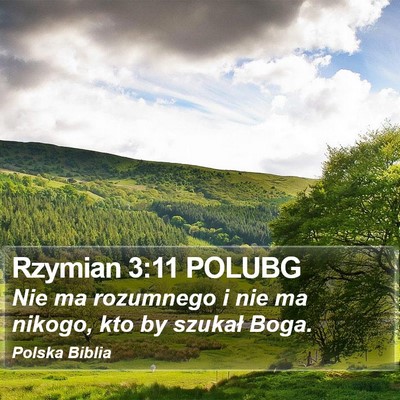 Rzymian 3:11 POLUBG Bible Verse Image