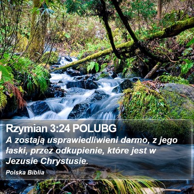 Rzymian 3:24 POLUBG Bible Verse Image