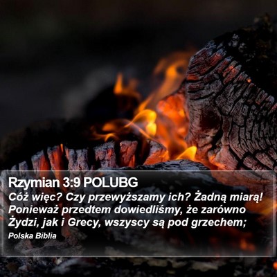 Rzymian 3:9 POLUBG Bible Verse Image