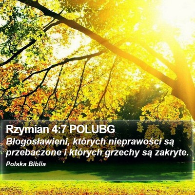 Rzymian 4:7 POLUBG Bible Verse Image