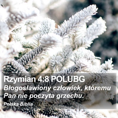 Rzymian 4:8 POLUBG Bible Verse Image