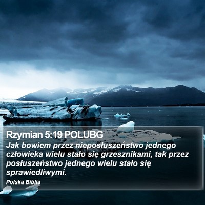 Rzymian 5:19 POLUBG Bible Verse Image